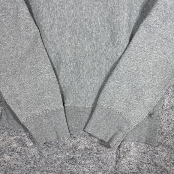 Abercrombie & Fitch Men's Y2K Light Gray High Neck Zip Up Jacket Size XL - Picture 12 of 16